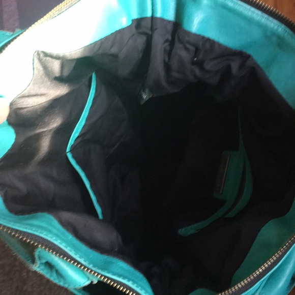 Tyler Malibu Leather handbag - green (pre-owned) - Picture 4 of 5